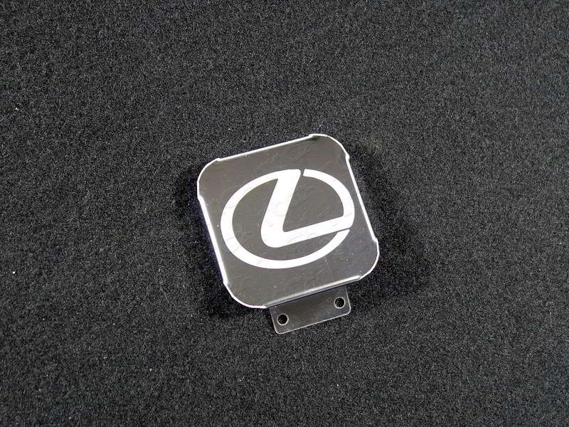 LEXUS LX 450d/LX 570 2015- кроме F-Sport Заглушка на фаркоп с логотипом Lexus (нерж.сталь) Обвес для LEXUS LX 450d/LX 570 2015- кроме F-Sport Заглушка на фаркоп с логотипом Lexus (нерж.сталь)