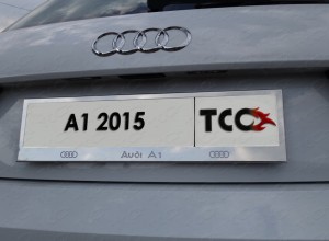 Обвес для AUDI A1 2010-2016 Рамка номерного знака (комплект)