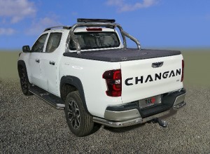 Обвес для CHANGAN Hunter Plus 2.0 4WD 2023 Защита кузова (для крышки) 76,1 мм со светодиодной фарой