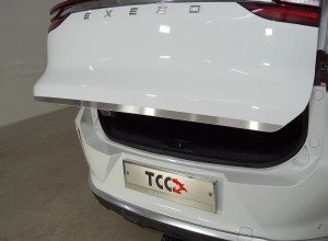 Обвес для EXEED TXL 1.6L Turbo 4WD 2021 Накладка на заднюю дверь (лист шлифованный)