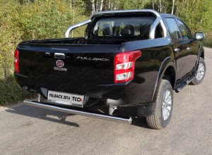 Обвес для FIAT Fullback 2016- Защита задняя (центральная) 76,1 мм (без заднего бампера)