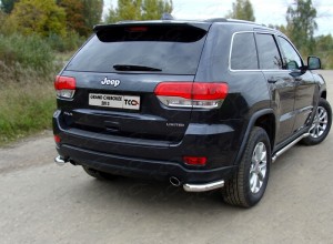 Обвес для JEEP Grand Cherokee 2013-2017 Защита задняя (уголки) 60,3 мм