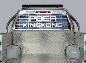 Обвес для GREAT WALL Wall POER KINGKONG 2023- Защита кузова и заднего стекла 75х42 мм со светодиодной фарой