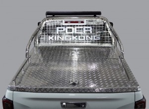 Обвес для GREAT WALL Wall POER KINGKONG 2023- Защита кузова и заднего стекла (для крышки) 75х42 мм со светодиодной фарой