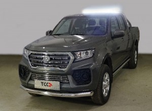 Обвес для GREAT WALL Wall Wingle 7 4WD 2.0 TD 2020- Защита передняя нижняя 76,1 мм