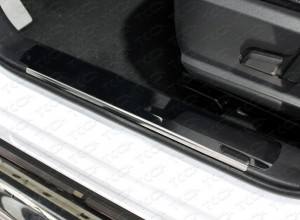 Обвес для HAVAL F7 2019- (1,5 л., 4WD) Накладки на пластиковые пороги (лист зеркальный) 2шт