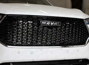 Обвес для HAVAL F7 1.5 4WD 2019- Решетка радиатора верхняя (лист)