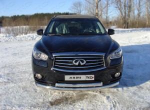 Обвес для INFINITI QX 60 (JX35) 2013-2016 Защита передняя нижняя 76,1/75 мм