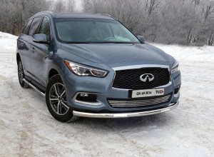 Обвес для INFINITI QX 60 2016- Решетка радиатора 16 мм (без круизконтроля)