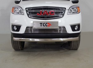 Обвес для JAC T6 (4WD) 2.0T (бенз) 2021- Защита передняя нижняя 76,1 мм