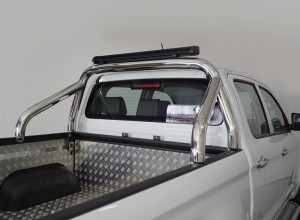 Обвес для JAC T6 (4WD) 2.0T (бенз) 2021- Защита кузова 76,1 мм со светодиодной фарой