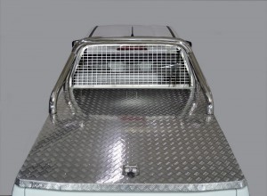 Обвес для JAC T6 (4WD) 2.0T (бенз) 2021- Защита кузова и заднего стекла (для крышки без надписи) 76,1 мм