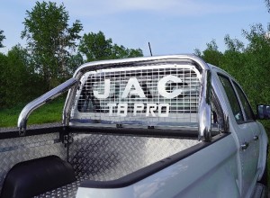 Обвес для JAC T8 Pro 4WD 2.4T МКПП 2023- Защита кузова и заднего стекла 76,1 мм