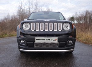 Обвес для JEEP Renegade 4WD 2015- Защита передняя нижняя 60,3 мм