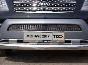 Обвес для KIA Mohave 2017-2020 Решетка радиатора (с парктроником) (лист)