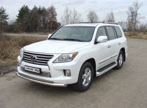 Обвес для LEXUS LX 570 2012-2015 (кроме F-Sport) Решётка радиатора 16 мм