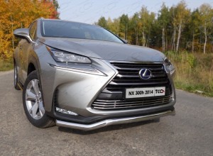 Обвес для LEXUS NX 200 2014-2017 (кроме F-Sport) Защита передняя (кенгурин) 60,3 мм