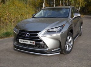 Обвес для LEXUS NX 200 2014-2017 (кроме F-Sport) Защита передняя нижняя 60,3 мм