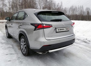 Обвес для LEXUS NX 200t 2015-2017 (кроме F-Sport) Защита задняя 60,3 мм