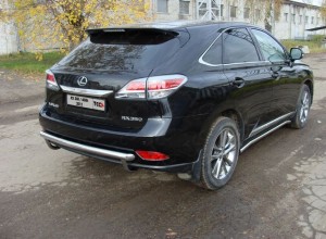 Обвес для LEXUS RX 350 2012-2015 (кроме F-Sport) Защита задняя (центральная) 60,3 мм