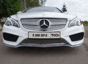 Обвес для MERCEDES-BENZ E-class Coupe (купе) 2013- Решетка радиатора нижняя (лист)