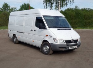 Обвес для MERCEDES-BENZ Sprinter Classic (W905) 2014- Пороги труба (задняя) 42,4 мм