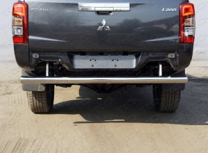 Обвес для MITSUBISHI L200 2019- Защита задняя (центральная) 76,1 мм