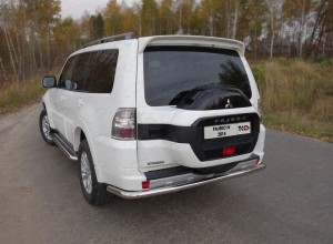 Обвес для MITSUBISHI Pajero IV 2014- Защита задняя (центральная) 60,3 мм