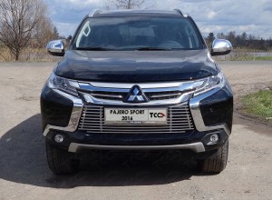 Обвес для MITSUBISHI Pajero Sport 2016-2020 Решетка радиатора 12 мм