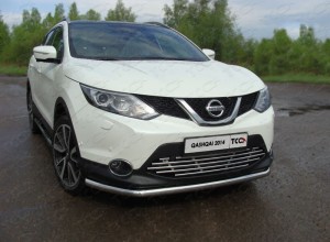 Обвес для NISSAN Qashqai 2015-2019 SPB Защита передняя нижняя 60,3 мм