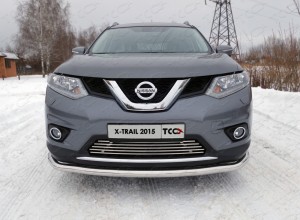 Обвес для NISSAN X-Trail (T32) 2015-2018 Решетка радиатора нижняя 12 мм