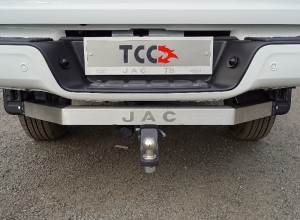 Обвес для JAC T8 Pro 4WD 2.4T МКПП 2023- Фаркоп (надпись JAC, шар E) для автомобиля JAC T8 Pro 4WD 2.4T МКПП 2023