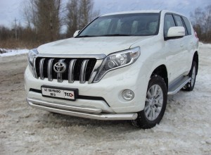 Обвес для TOYOTA Land Cruiser 150 Prado 2013-2017 Защита передняя нижняя 76,1/50,8 мм