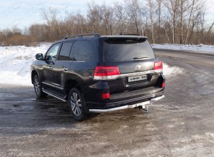 Обвес для TOYOTA Land Cruiser 200 EXECUTIVE 2016-2018 Защита задняя (уголки) 76,1 мм