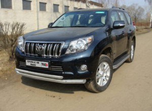 Обвес для TOYOTA Land Cruiser 150 Prado 2009-2013 Защита передняя нижняя 76,1/50,8 мм