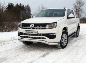 Обвес для VOLKSWAGEN Amarok 2016- Защита передняя (кенгурин) 76,1 мм