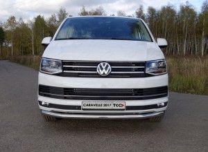 Обвес для VOLKSWAGEN Caravelle 2017- Защита передняя нижняя 60,3 мм