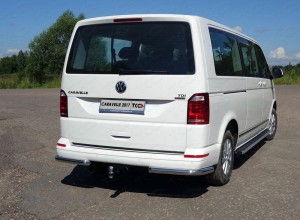 Обвес для VOLKSWAGEN Caravelle 2017- Защита задняя (уголки) 60,3 мм