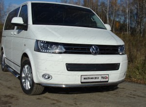 Обвес для VOLKSWAGEN Multivan (T5) 2010-2015 Защита передняя нижняя 42,4 мм