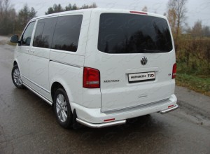 Обвес для VOLKSWAGEN Multivan (T5) 2010-2015 Защита задняя (уголки) 60,3 мм