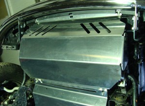 Обвес для FIAT Fullback 2016- Защита радиатора (алюминий) 4мм для Fiat Fullback (MT) 2016-