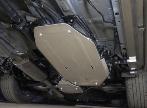 Обвес для HONDA CR-V 2017- Защита бака (алюминий) 4мм для Honda CR-V (RW) 2017-