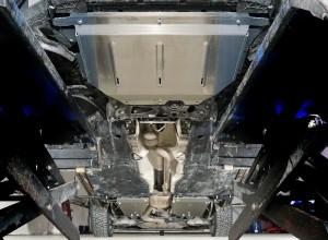 Обвес для VOLKSWAGEN Taos 2021- Защиты комплект (алюминий) 4мм (картер и кпп, бак) для Volkswagen Taos 4WD 2021-