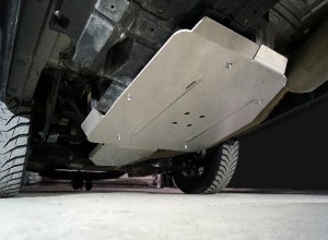 Обвес для GAC GS8 II 2.0T 4WD 2023- HYBRID Защита бака (алюминий) 4мм
